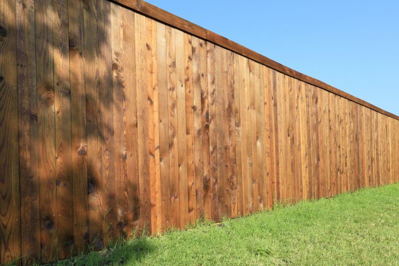 Leaning Fence Repair detail